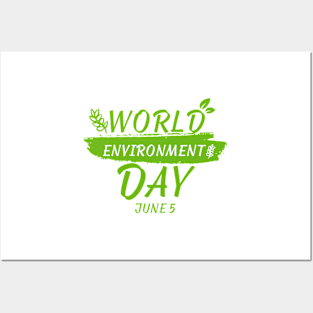 WORLD ENVIRONMENT DAY Posters and Art